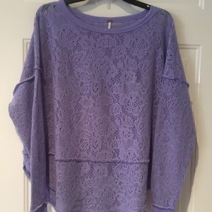 Free People lace top